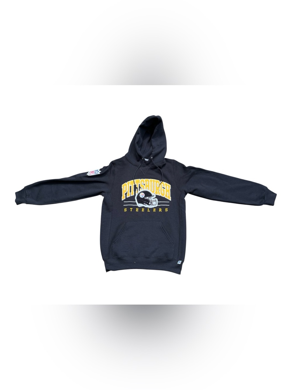 New Riddell Pittsburgh Steelers Football Black Pullover Hoodie - Men's Small